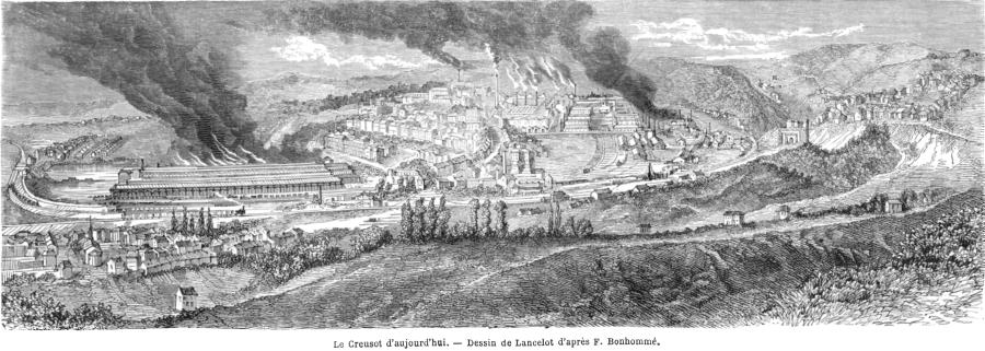 Le Creusot aujourd'hui (1865)