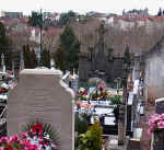 Tombe de Constance Lemoine des Mares - Cimetière Saint-Laurent - Le Creusot en Bourgogne - 71200